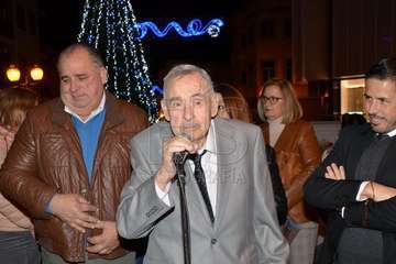 Encendido de la decoración navideña e inauguración del belén canario de Los Llanos  (Foto Francisco Javier Santana)